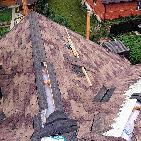 Монтаж кровли из мягкой черепицы в Южноуральске и Челябинской области